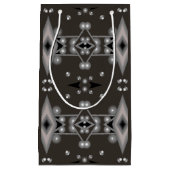 Stellar Performance Modernes Abstraktes Kunstdesig Kleine Geschenktüte (Vorderseite)