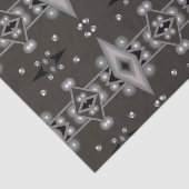 Stellar Performance Modernes Abstraktes Kunstdesig Seidenpapier (Ausschnitt)