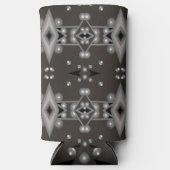 Stellar Performance Modernes Abstraktes Kunstdesig Selters Dosenkühler (Vorderseite)