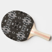 Stellar Performance Modernes Abstraktes Kunstdesig Tischtennis Schläger (Seitenansicht)