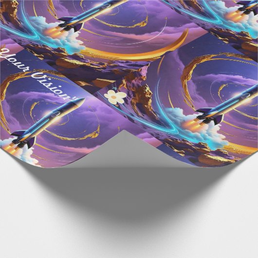 Stellar Rise Geschenkpapier (Ecke)