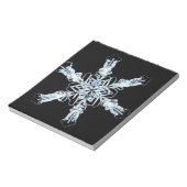 Stellar-Schneekristall Notizblock (Rotiert)