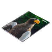 Stellar Sea Eagle Spiral Notebook Notizblock (Linke Seite)