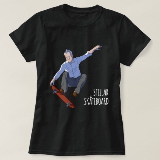 Stellar Skateboard! T-Shirt (Design vorne)