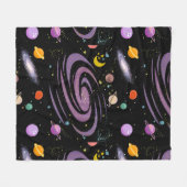 Stellar Slumber Galactic Dreams Fleece (Vorderseite (Horizontal))
