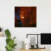 Stellar Star Birth RCW 108 NASA Poster (Heimbüro)