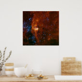 Stellar Star Birth RCW 108 NASA Poster (Küche)