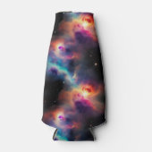 Stellar Symphony Galactic Nebulas Pattern Flaschenkühler (Vorderseite)