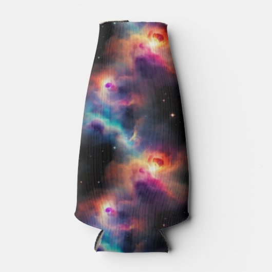 Stellar Symphony Galactic Nebulas Pattern Flaschenkühler (Vorderseite)