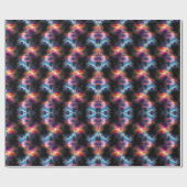 Stellar Symphony Galactic Nebulas Pattern Geschenkpapier (Flach)