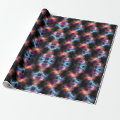 Stellar Symphony Galactic Nebulas Pattern Geschenkpapier (Ungerollt)