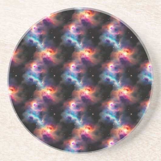 Stellar Symphony Galactic Nebulas Pattern Getränkeuntersetzer (Vorne)
