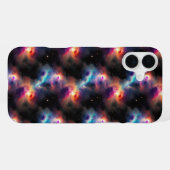 Stellar Symphony Galactic Nebulas Pattern iPhone Hülle (Rückseite (Horizontal))
