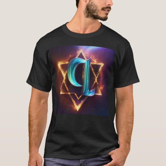 Stellar Threads: Schwerkraft-Inspiriert T - Shirt- T-Shirt (Vorderseite)