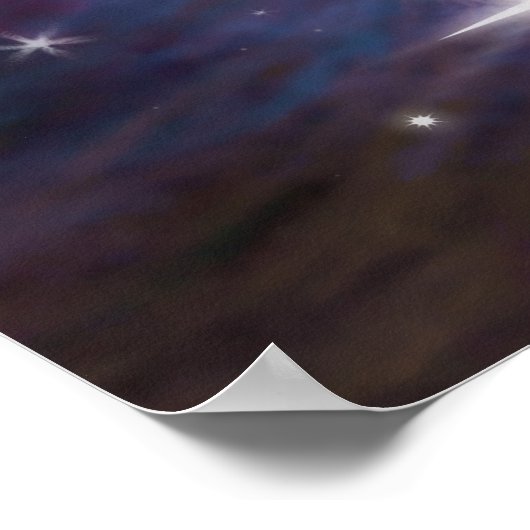 Stellar Unicorn Poster (Ecke)