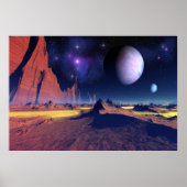 Stellar vista - space art poster (Vorne)