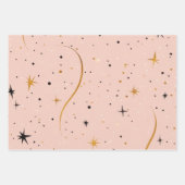 Stellar Wrap - Geschenkpapier mit Star Detai Set (Vorderseite 3)