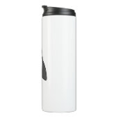 Stellar zur Mondrakete Thermosbecher (Nach rechts gedreht)