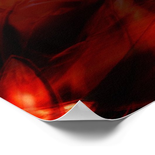 stellarer Zerfall Poster (Ecke)