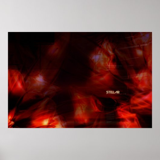 stellarer Zerfall Poster (Vorne)