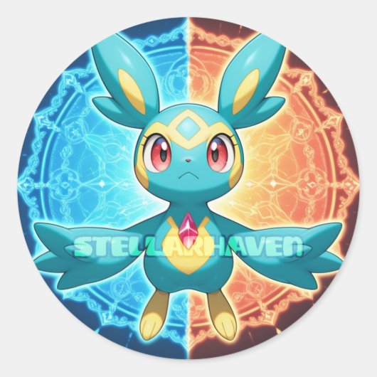 StellarHaven - Yova Sticker 01 (Vorderseite)