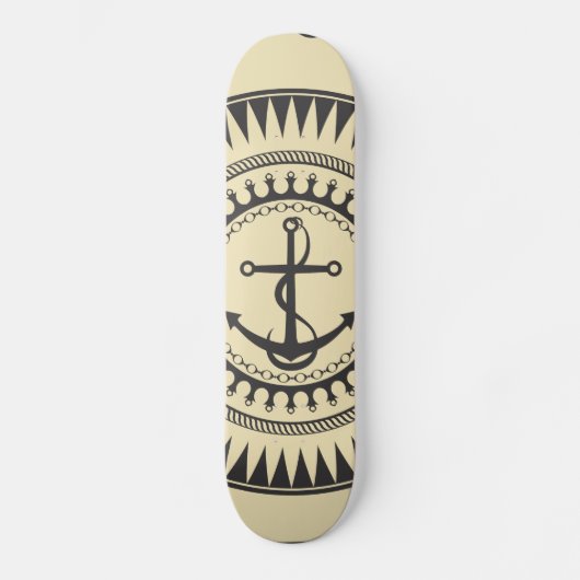 StellaRoot Anker sahnen unten Skateboard (Vorderseite)