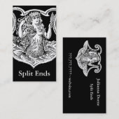 StellaRoot viktorianische Meerjungfrau Vintag Visitenkarte (Vorne/Hinten)