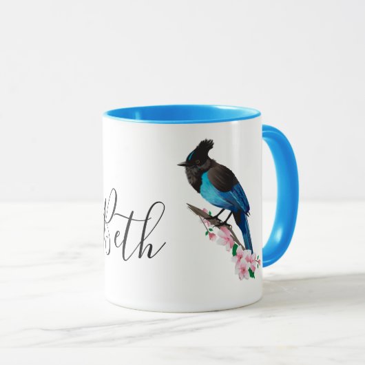 Stellars Jay-Tasse Tasse (VorderseiteRechts)