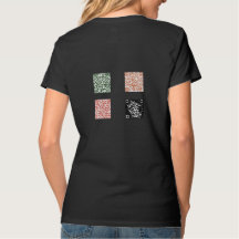 Stella's Sisters Basic T - Shirt mit QR Codes auf 