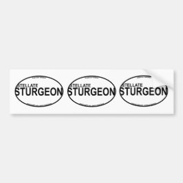 Stellate/Starry Sturgeon Euro-Stickers Autoaufkleber