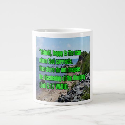 Stelle 5:17 WEBU-Tasse Jumbo-Tasse (Vorderseite)