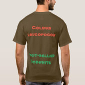 Stelle-aufgeblähte virginische Wachtel T-Shirt (Rückseite)