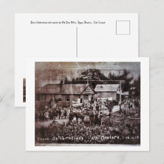 Stelle Postkarte (Vorne/Hinten)