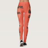 Stellen für neue Richtungen Leggings (Rückseite)
