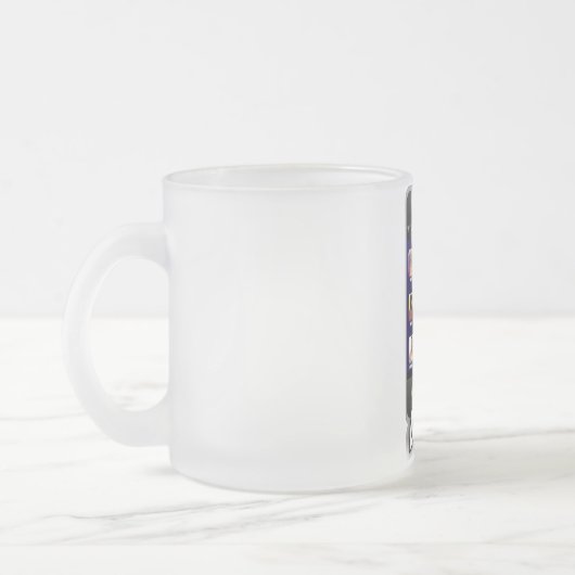 Stellen - Logo-mattierte Tasse (Links)