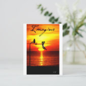 Stellen Postkarte (Stehend Vorderseite)