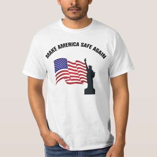 Stellen Sie Amerika-Safe wieder her T-Shirt (Vorderseite)
