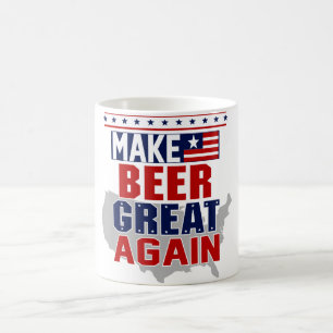 Stellen Sie Bier große wieder Tasse her