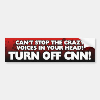 "Stellen Sie CNN-" Autoaufkleber ab