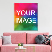 Stellen Sie das Bild oder Logo Ihres Fotos individ Leinwanddruck (Insitu (Wohnzimmer))