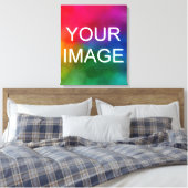 Stellen Sie das Bild oder Logo Ihres Fotos individ Leinwanddruck (Insitu (Schlafzimmer))