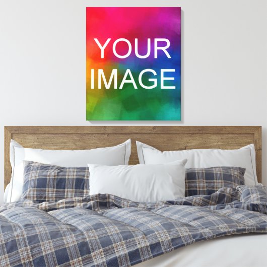 Stellen Sie das Bild oder Logo Ihres Fotos individ Leinwanddruck (Insitu (Schlafzimmer))