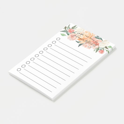 Stellen Sie das Feld für den Karo von Aquarellfarb Post-it Klebezettel (angewinkelt)