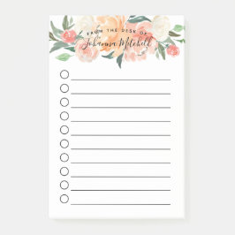 Stellen Sie das Feld für den Karo von Aquarellfarb Post-it Klebezettel