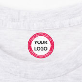 Stellen Sie das Firmenlogo und das Text-Firmenlogo Etiketten (Befestigt)