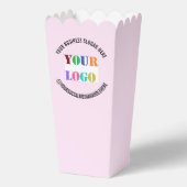 Stellen Sie das Firmenlogo und das Textfeld "Text- Geschenkschachtel (Vorderseite)