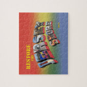 Stellen Sie das Jersey-Uferpuzzlespiel wieder her Puzzle (Vertikal)