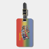 Stellen Sie den Jersey-Ufer-Gepäckanhänger wieder Gepäckanhänger (Vorderseite vertikal)