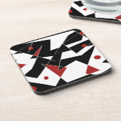 Stellen Sie den PlastikballenUntersetzer in den ro Getränkeuntersetzer (Linke Seite)