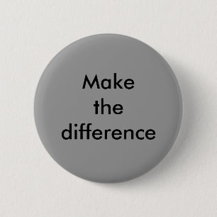 Stellen Sie den Unterschiedknopf her Button